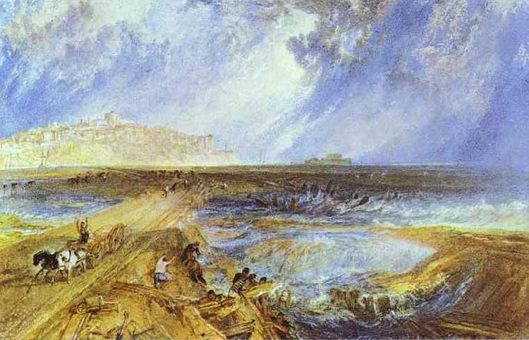 J.M.W. Turner Rye, Sussex. c. Germany oil painting art